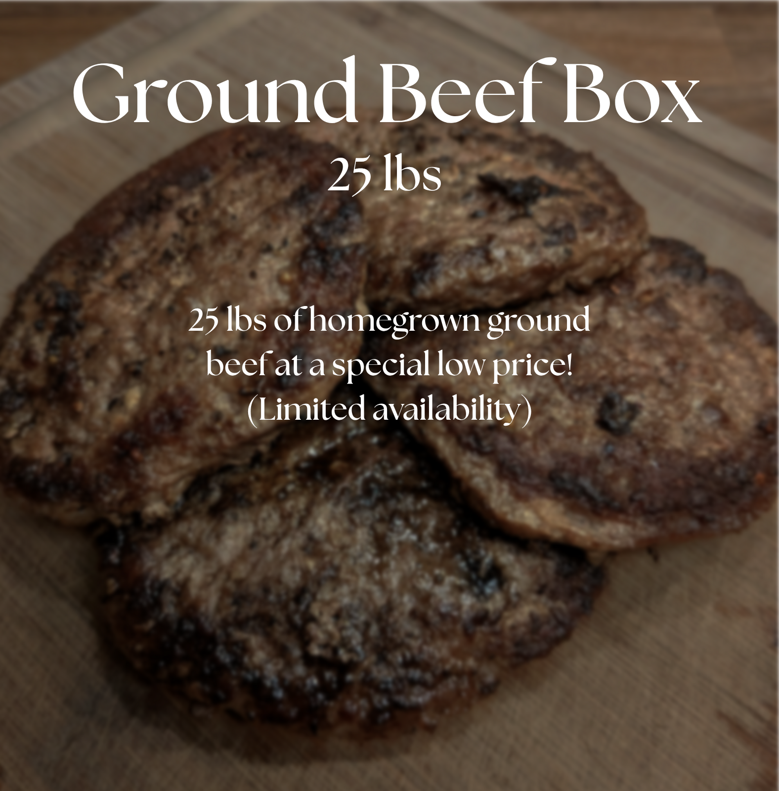 Ground Beef Box